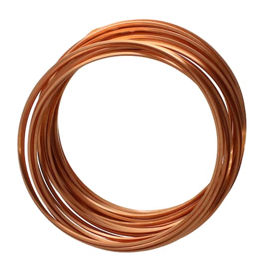 The Beadsmith&#xAE; Wire Elements&#x2122; 21 Gauge Tarnish Resistant Square Soft Temper Wire, 7yd.